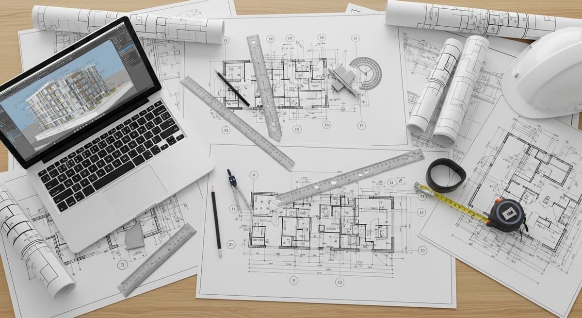 Architectural blueprints and construction drawings USA