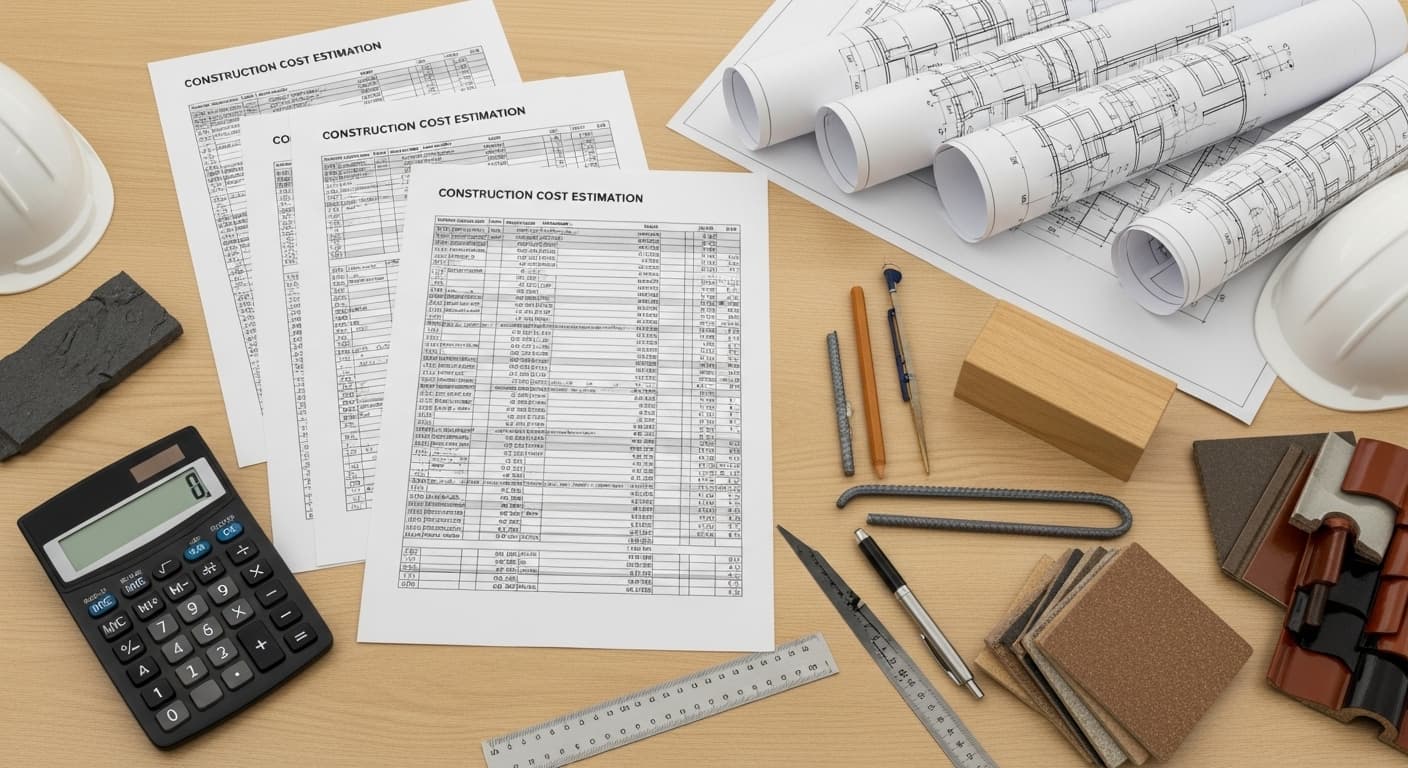 Construction cost estimation and material takeoff USA
