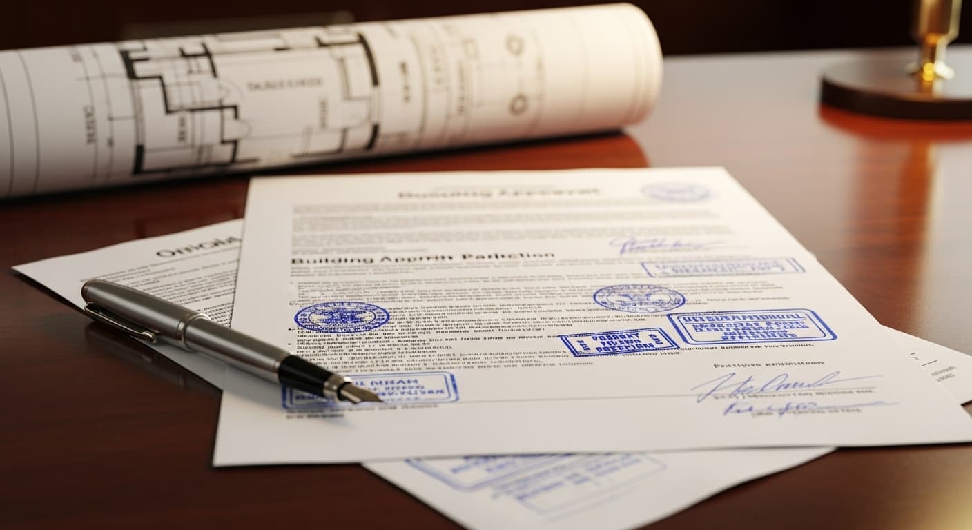 US building permit and plan check approval process